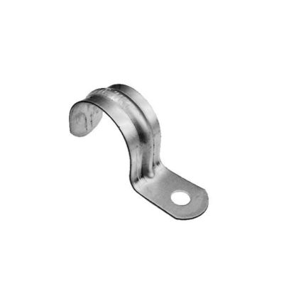 [ABR0020] ABRAZADERA 1/2" EMT X 1 PATA ZIN CAL.16 INDUMA (EMP 25)