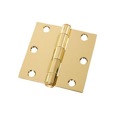 [BIS0015] BISAGRA DORADA  3"X3" P/PUERTA MADERA (Emp 12 Pares)