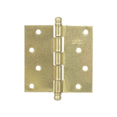 [BIS0124] BISAGRA NUDO 3" X 3" DORADA CAL.16 CP CT INDUMA ( 8 EMP DE 3 UNIDADES )