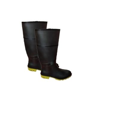 [BOT0180] BOTA DE GOMA C/LARGA NEGRA SUELA NEGRA T/41 TOP (EMP 1)