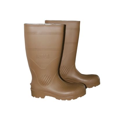 [BOT0334] BOTA DE GOMA C/LARGA BEIGE SUELA BEIGE T/44 SUPLA (EMP 1)