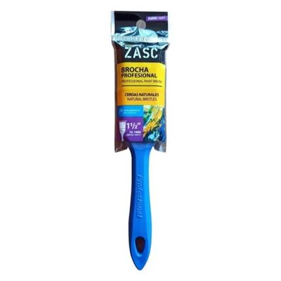 [BRO0303] BROCHA PROF 1.5" CERDAS SINTETICAS ZASC (EMP 6)