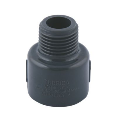 [BUJ0001] BUJE RD AGUA FRIA 3/4" X 1/2" PVC ASTM TUBRICA  EXC (EMP 20)