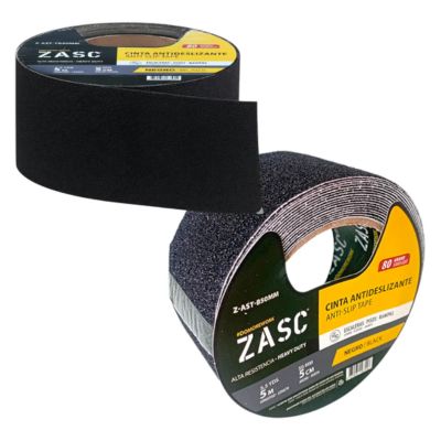 CINTA ANTIDESLIZANTE NEGRA 24MM X 5MTS ZASC (EMP 1)