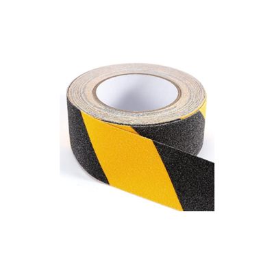 [CIN0078] CINTA ANTIDESLIZANTE NEGRA/AMARILLO 50MM X 5MTS ZASC (EMP 1)