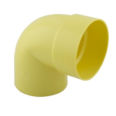 CODO AGUA SERVIDA 3" 75MM X 90° PVC TUBRICA  EXC (EMP 1)