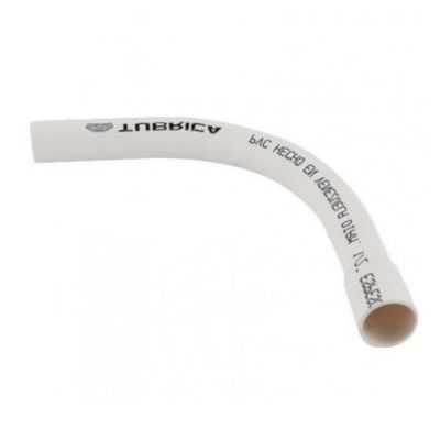 [CUR0003] CURVA 1" X 90° PVC CONDUIT BLANCO EXC TUBRICA NORMA (EMP 1)