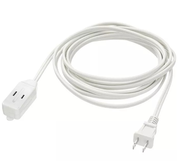 EXTENSION ELECTRICA 12FT (3.70 MTS) - 110V