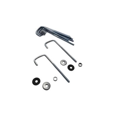 [GAN2002] GANCHO P/TECHO 2X1 CORTO 105X28MM ZASC (EMP 100)