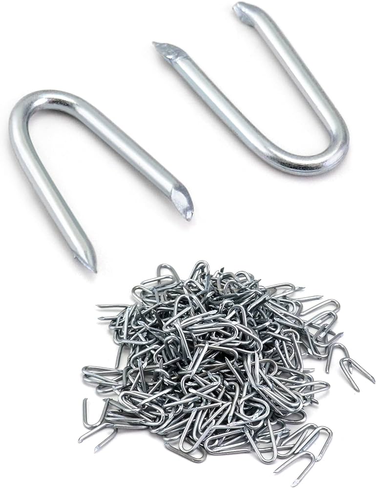 [GRA0005] GRAPAS PARA ALAMBRE PUAS 1" CAL.9 ( 1X9 ) TREXA ( CAJA 10KG )