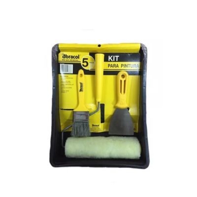 [KIT0000] KIT PARA  PINTAR ABRACOL (BANDEJA+RODILLO+BROCHA 2°) 5 PZAS 6251 (EMP 1)