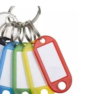 [LLA2000] LLAVEROS PLASTICOS D/COLORES (EMP 20)