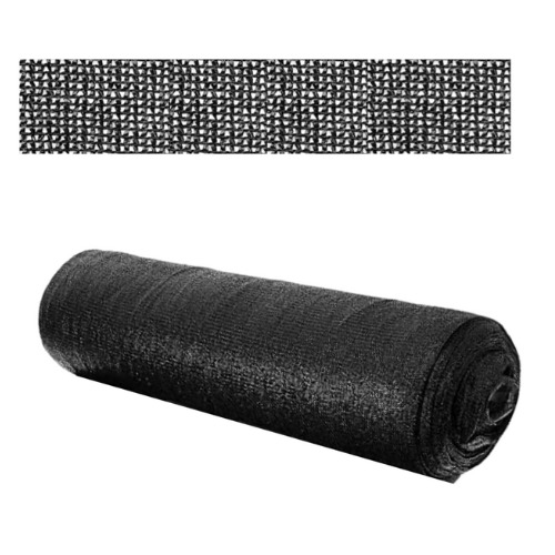 MALLA RASCHEL 65% 100 X 4,20 MTS NEGRA TRICAL ( ROLLO )