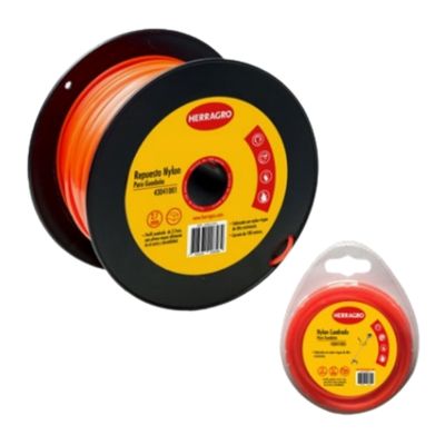 [NYL1001] NYLON P/DESMALEZADORA 3.3mm X 15M HERRAGRO (EMP 1)