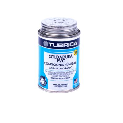 [PEG0024] PEGA AZUL SOLDADURA PVC COND HÚMEDAS 1/32GL TUBRICA (EMP 1)