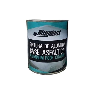[PIN0060] PINTURA D/ ALUMINIO BASE ASFALTICA 1/1 GLN BITUPLAST (EMP 1)