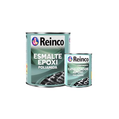 [PIN7200] PINTURA ESMALTE 1/1 GLN + CATALIZADOR 1/4 GLN EPOXI BLANCO REINCO (EMP 1)