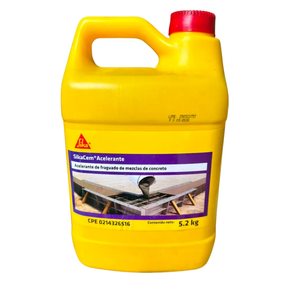 [SIK0102] SIKACEM ACELERANTE GARRAFA ( EMP 5.20 KG ) 105150