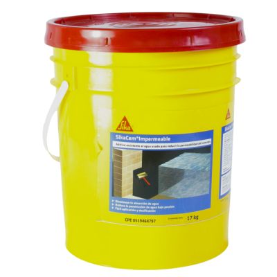 SIKACEM IMPERMEABLE ( PAILA 17 KG ) 113849