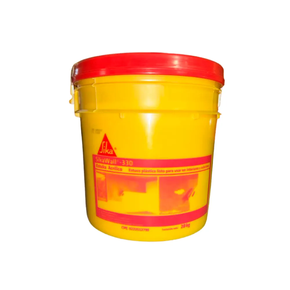 [SIK0161] SIKA PASTA PROF. ESTUKA ACRILICO CÑT 20KGS  (218251) SIKA-WALL330