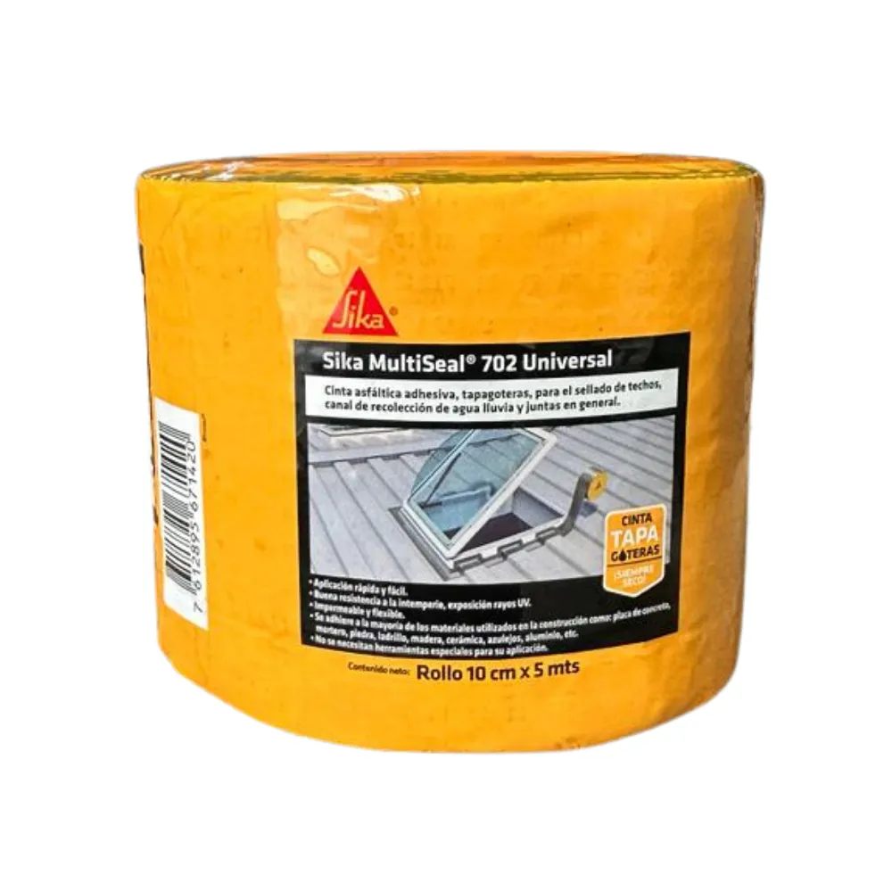 [SIK0201] SIKA MULTISEAL CINTA BUTILO 5 MTS X 100MM 4" ( EMP 1 )