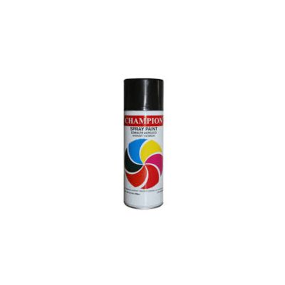[SPR2053] SPRAY CHAMPION P/MOTOR NEGRO UNIVERSAL (X PZA)