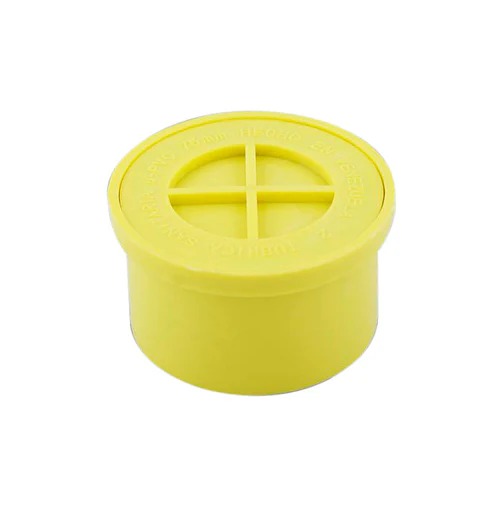 TAPA DE REGISTRO AGUA SERVIDA PVC 4" 110MM BLANCA IMP (UND)