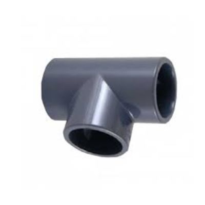 [TEE0003] TEE AGUA FRIA 1" PVC ASTM TUBRICA CXCXC 150PSI (EMP 5)