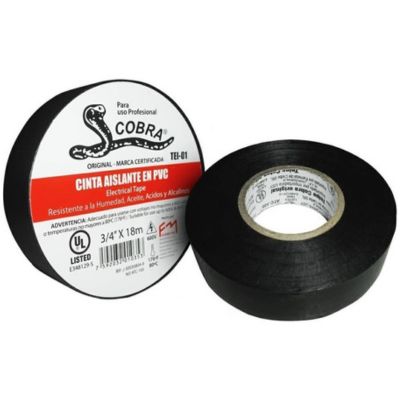 [TEI0002] TEIPE ELECTRICO (3/4" x 10 m) COBRA ORIGINAL (EMP 10) TEI-21