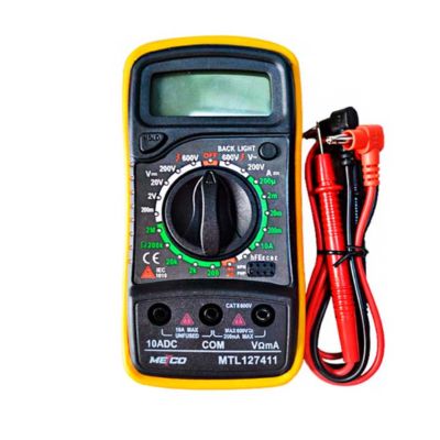 [TES0002] TESTER MULTIMETRO DIGITAL METCO (EMP 1) -080110-
