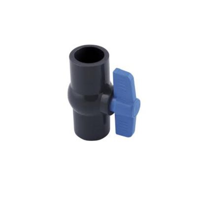[VAL0002] VÁLVULA DE BOLA COMPACTA P/SOLDAR 3/4" PVC C GRIS TUBRICA (EMP 1