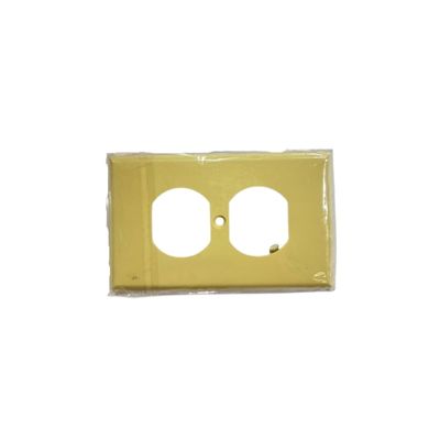 TAPA P/TOMA DOBLE 270 BEIGE WEQUP (EMP 20) U03T