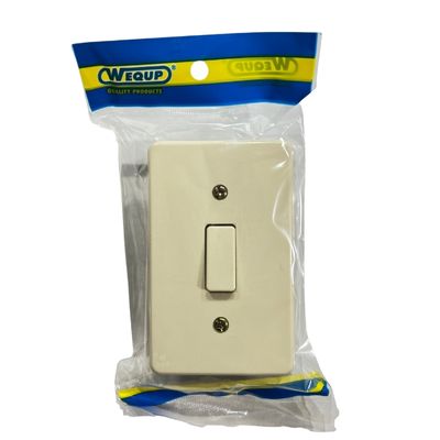 [INT0006] INTERRUPTOR SIMPLE D/EMPOTRAR WEQUP ( EMP 20 )