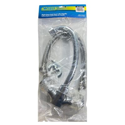 GRIFERIA PLST. P/FREG. CUELLO D/CISNE POMO DOBLE ACRIL. (PZA) GPA006