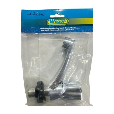 [LLA0310] LLAVE SENCILLA P/LAV. PLAST. POMO CROMADO (PZA) LSA002