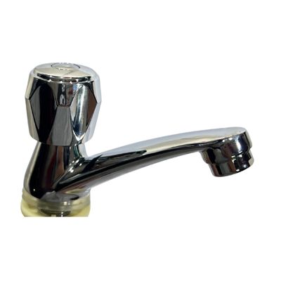 [LLA0305] LLAVE SENCILLA P/LAV. METALICA POMO CROMADA (PZA) LS002