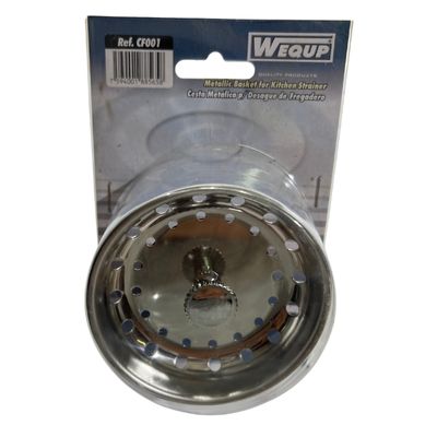 [CES0010] CESTA METALICA P/DESAGÜE D/FREGADERO (PZA) CF001