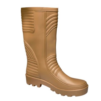 [BOT0274] BOTA DE GOMA C/PUNT. C/LARGA BEIGE SUELA BEIGE T/42 SUPLA (EMP 1)
