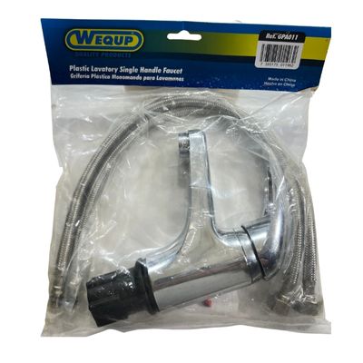 [GRI0003] GRIFERIA PLST. P/LAV. MONOMANDO CROMADA ( PZA ) GPA011