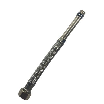 [CAN0010] CANILLA FLEX. 3/8 X 1/8 NPT MACHO 16CM ( PZA ) C5001