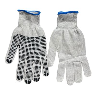 [GUA0000] GUANTES TEJIDO CON PUNTOS P. V. C. ( PAR ) GPVCN