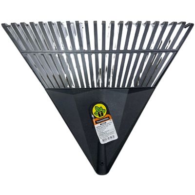 RASTRILLO PLASTICO NEGRO 22 DIENTES TRAMONTINA S/CABO ( PZA ) ESC003TR