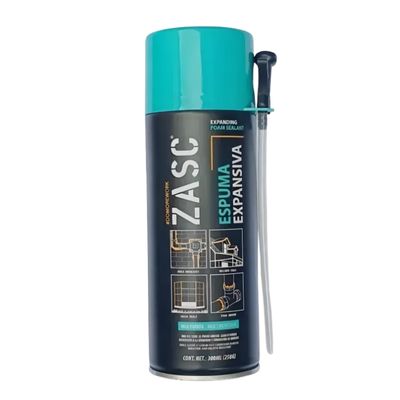 [ESP0100] ESPUMA EXPANSIVA DE 300 ML ZASC ( PZA ) 