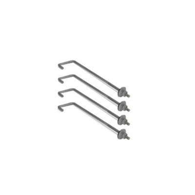 [GAN0022] GANCHOS P/TECHO PN10 P/VIGA 170 X 45MM CORTO (CAJA 100)