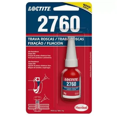 [TRA0001] TRABAROSCA DE ALTA RESISTENCIA ROJO LOCTITE 10GR 2760 ( EMP 1 )