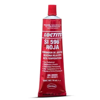 [SIL0002] SILICON ROJO LOCTITE 70ML 596 ( EMP 1 )