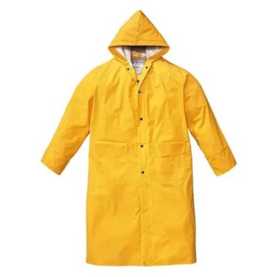 IMPERMEABLE TIPO GABAN AMARILLO T/XL (EMP 1) 150MICRAS